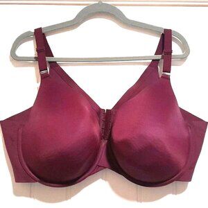 Cacique Bra 46DD Underwire Full Coverage T-Shirt Side Smoothing Lightly Lined